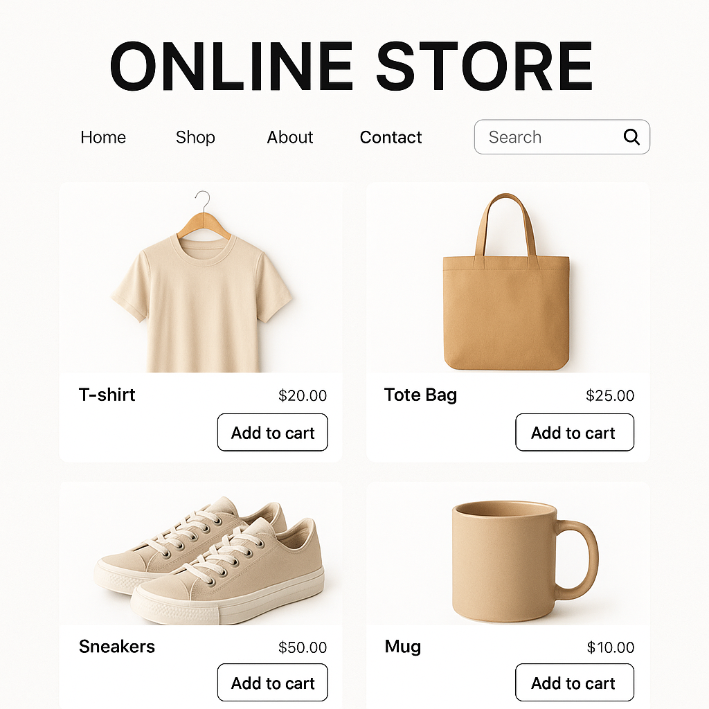 online store