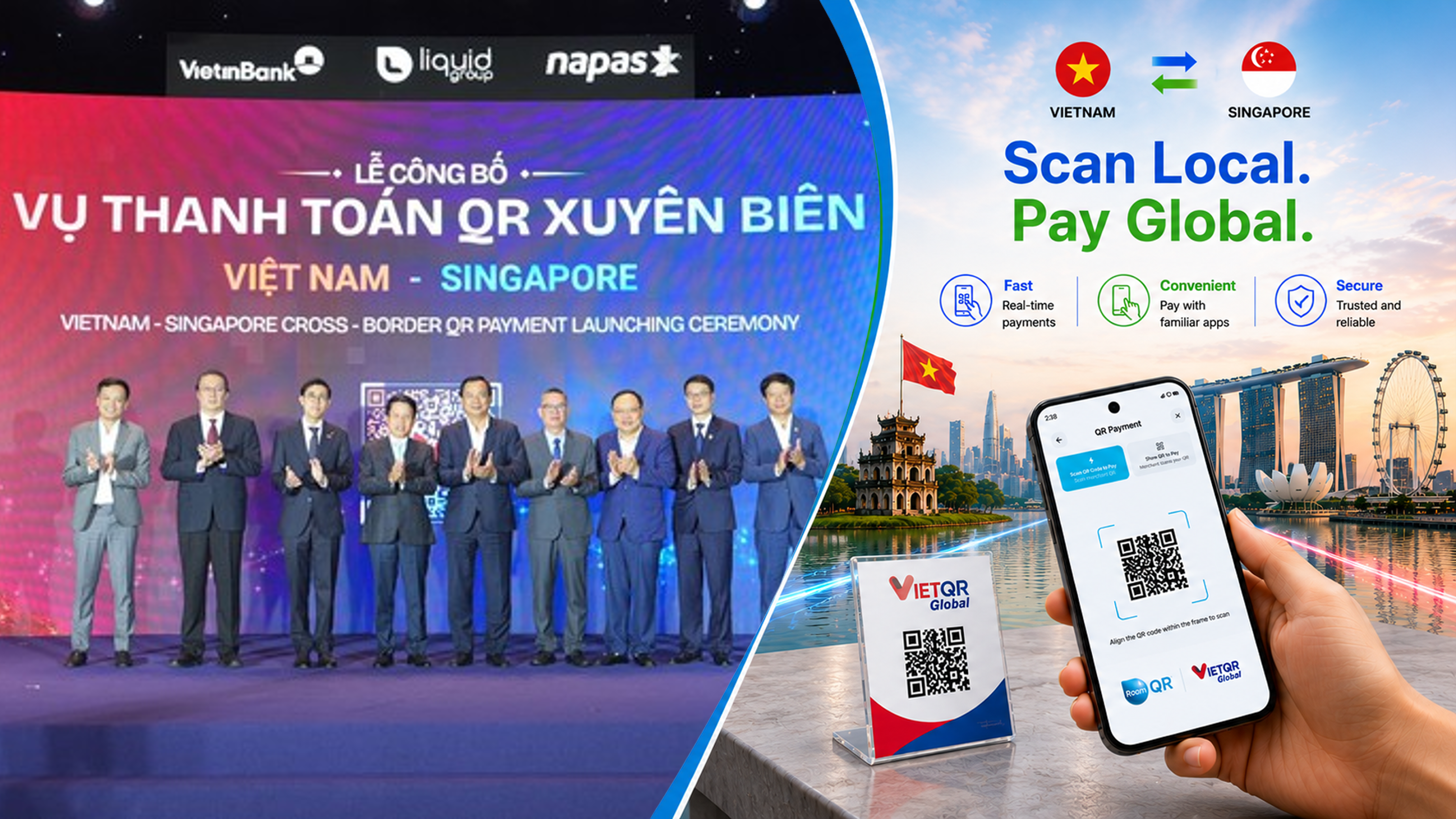 Liquid Group Expands RoamQR™ into Vietnam with Launch of Vietnam–Singapore Cross-border QR Payments
